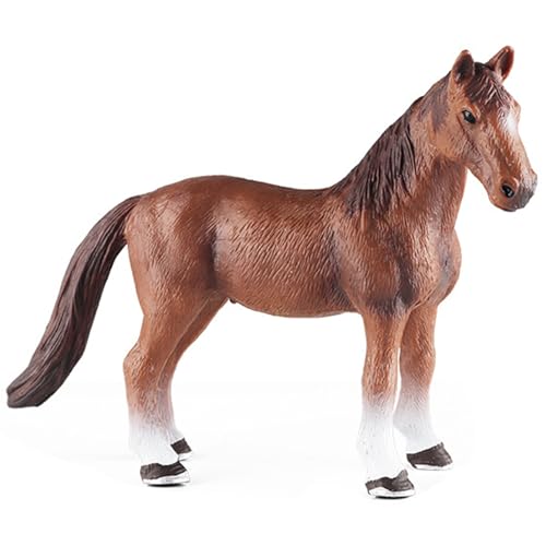 Spielzeugpferde, Pferdefiguren, 6 x 2 x 4 Zoll stehende Pferdestatue, realistisches Pferdespielzeug, langlebiges Plastikpferd, lehrreiche dekorative Tierfiguren für Zuhause, Schule, Büro, Pferdesp Spielzeugpferde, Pferdefiguren, 6 x 2 x 4 Zoll stehende Pferdestatue, realistisches Pferdespielzeug, langlebiges Plastikpferd, lehrreiche dekorative Tierfiguren für Zuhause, Schule, Büro, Pferdesp von HoveeLuty