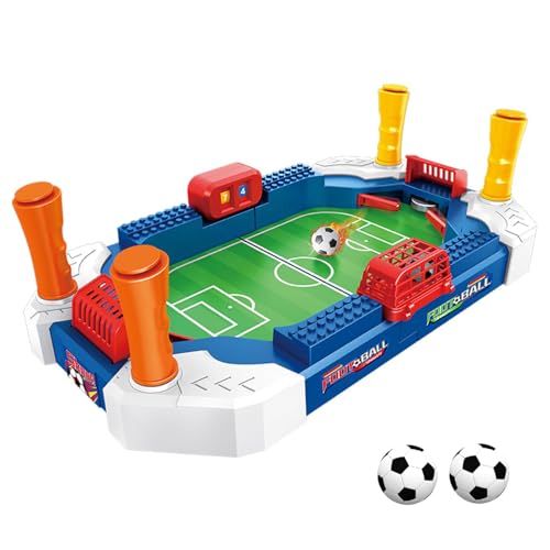 Tischfußballspiel für Kinder, Mini-Fußballspiele, Brettspiel für den Innenbereich, Sportspielzimmer, Flipper, interaktives Geburtstagsspielzeug für 3–12-jährige Familien, Tischspiele, Fußballgesc von HoveeLuty