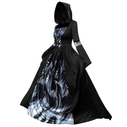 Viktorianisches Gothic-Kleid für Damen, Halloween-Kapuzenkleid aus dem Bürgerkrieg, Königin-Ballkleid, Maskenkostüme für Cosplay-Partys, XL-Bürgerkriegskleider für Damen, viktorianisches Kostüm Dam Viktorianisches Gothic-Kleid für Damen, Halloween-Kapuzenkleid aus dem Bürgerkrieg, Königin-Ballkleid, Maskenkostüme für Cosplay-Partys, XL-Bürgerkriegskleider für Damen, viktorianisches Kostüm Dam von HoveeLuty