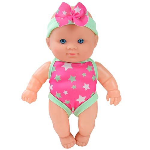 Wasser-Babypuppe, wasserdichte Schwimmerpuppe, schwimmende Bade-Babypuppe mit beweglichen Gelenken, abnehmbaren Badeanzügen, schwimmende , Geschenk für Kinder, Badewanne, Pool, Badezeit Wasser-Babypuppe, wasserdichte Schwimmerpuppe, schwimmende Bade-Babypuppe mit beweglichen Gelenken, abnehmbaren Badeanzügen, schwimmende , Geschenk für Kinder, Badewanne, Pool, Badezeit von HoveeLuty