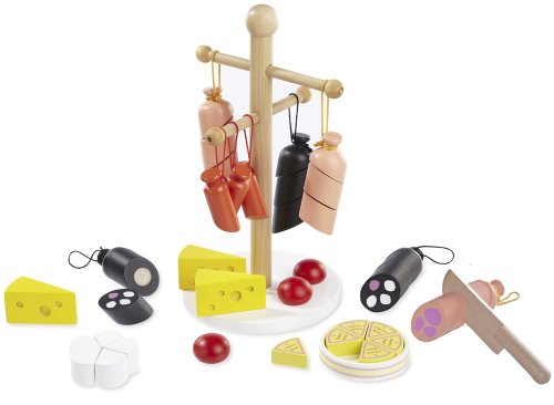 howa Kaufladenzubehör Wurst und Käse aus Holz 4858 howa Kaufladenzubehör Wurst und Käse aus Holz 4858 von howa