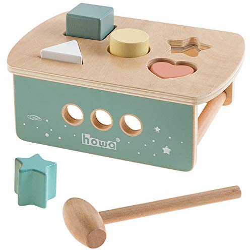 howa Klopfbank Hammerbank Sortierspiel Space aus Holz 6021 howa Klopfbank Hammerbank Sortierspiel Space aus Holz 6021 von howa