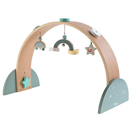 howa Spielbogen Baby Gym Spieltrapez aus Holz Space 6019 von howa