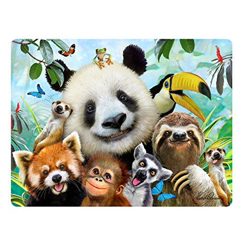 Howard Robinson HR18729 Selfies Zoo Super 3D Postkarte zum Sammeln von Howard Robinson
