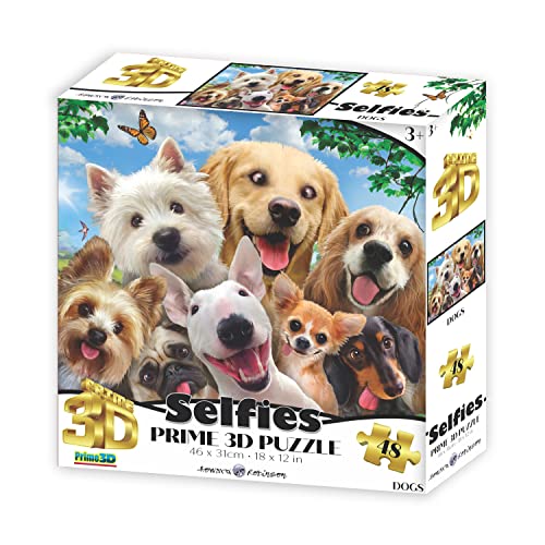 Howard Robinson Selfies Super 3D Puzzles Dogs von Howard Robinson