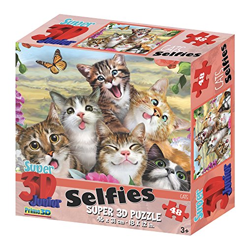 Howard Robinson hr10855 48-teiliges Super 3D Kinder Puzzle – Katzen Selfie Howard Robinson hr10855 48-teiliges Super 3D Kinder Puzzle – Katzen Selfie von Howard Robinson