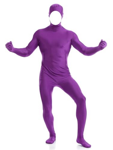 Howriis Herren und Damen Spandex Bodysuit Zentai Open Face Unsichtbarkeit Anzug Customes Fancy Dress Party Bodysuit Howriis Herren und Damen Spandex Bodysuit Zentai Open Face Unsichtbarkeit Anzug Customes Fancy Dress Party Bodysuit von Howriis