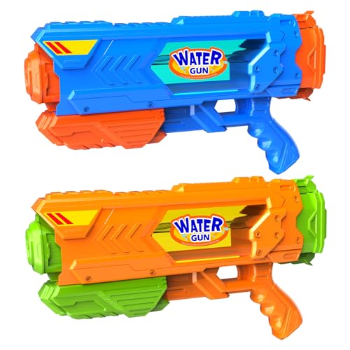 Wasserpistolen für Kinder und Erwachsene, schnell befüllbar, 1200 cc hohe Kapazität und 10,7 m Reichweite, super Wasserpistole, Blaster, Soaker, Spritzpistolen für Jungen und Mädchen, Sommer, Outdoor, Wasserpistolen für Kinder und Erwachsene, schnell befüllbar, 1200 cc hohe Kapazität und 10,7 m Reichweite, super Wasserpistole, Blaster, Soaker, Spritzpistolen für Jungen und Mädchen, Sommer, Outdoor, von HozHoy