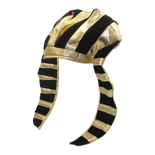 Hozaenwa Ägyptischer Kopfschmuck - Kinderkostüm Ägypten - Unisex Kopfbedeckung Für Halloween Kinderfest Schülertheateraufführung von Hozaenwa