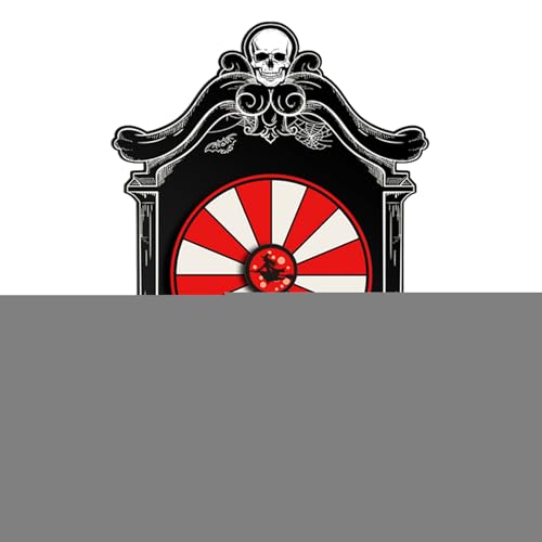 Hozaenwa Halloween-Preisrad,Halloween-Spinnerrad | Partyspiel Spinner Wheel Tischbrettspiel,Halloween-Preisrad. Auffälliges Spinnerspiel für Familientreffen von Hozaenwa