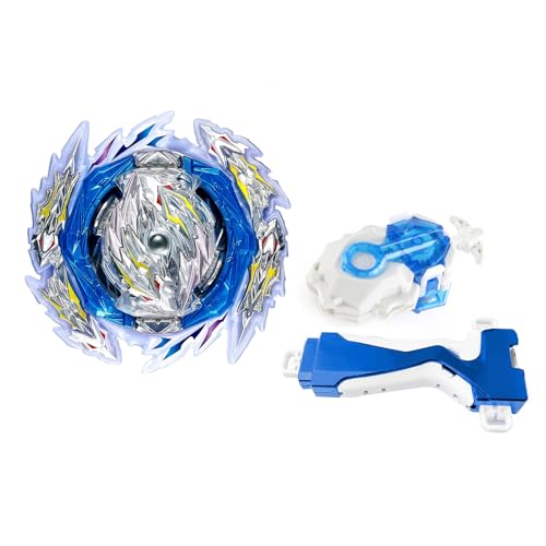 Hozuumo Battling Tops Turbo Starter Set, 4D Metall Fusion Kampfkreisel, Arena Spinning Tops mit Launcher, Geschenk-Sets für Kinder,1-23 Hozuumo Battling Tops Turbo Starter Set, 4D Metall Fusion Kampfkreisel, Arena Spinning Tops mit Launcher, Geschenk-Sets für Kinder,1-23 von Hozuumo