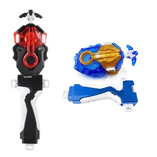 Hozuumo Battling Tops Turbo Starter Set, 4D Metall Fusion Kampfkreisel, Arena Spinning Tops mit Launcher, Geschenk-Sets für Kinder,1-41 Hozuumo Battling Tops Turbo Starter Set, 4D Metall Fusion Kampfkreisel, Arena Spinning Tops mit Launcher, Geschenk-Sets für Kinder,1-41 von Hozuumo