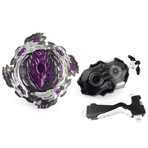 Hozuumo Battling Tops Turbo Starter Set, 4D Metall Fusion Kampfkreisel, Arena Spinning Tops mit Launcher, Geschenk-Sets für Kinder,1-44 von Hozuumo
