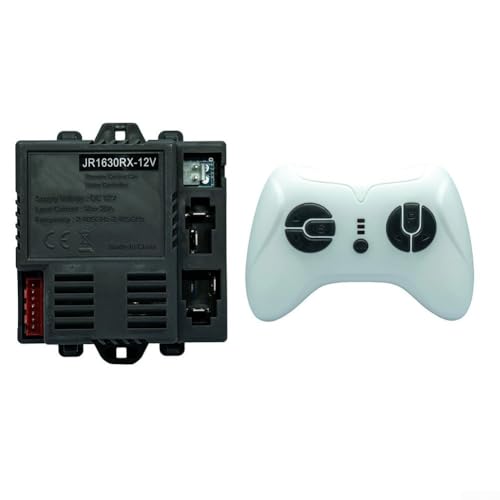 HpLive JR1630RX-12V Empfänger mit Kinder elektrische Spielzeug angetrieben Ride on car 2.4G Fernbedienung 7-Pin Stecker für Kinder elektrische Ride On Car Replacement(Full Set) von HpLive