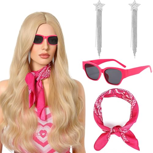 Hpbaggy 90er 80er Pink Costume Accessories,Pink Costume Accessories,80er Jahre Outfit Damen Mottoparty,Kostüm Zubehör Set,Damen Zubehör Set,Halloween Kostüm Karneval Costume Hpbaggy 90er 80er Pink Costume Accessories,Pink Costume Accessories,80er Jahre Outfit Damen Mottoparty,Kostüm Zubehör Set,Damen Zubehör Set,Halloween Kostüm Karneval Costume von Hpbaggy