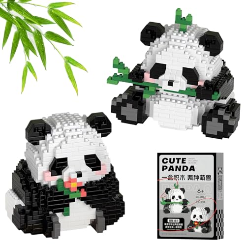 Hpbaggy 2 In1 Panda Bausteine Set,Tier Building Block Set,Niedlich Panda Bricks,Mini Tiere Bausteine Set,Klemmbausteine Tiere Set,Geschenke für Erwachsene, Kinder, für Kinder ab 9+ Jahren Hpbaggy 2 In1 Panda Bausteine Set,Tier Building Block Set,Niedlich Panda Bricks,Mini Tiere Bausteine Set,Klemmbausteine Tiere Set,Geschenke für Erwachsene, Kinder, für Kinder ab 9+ Jahren von Hpbaggy