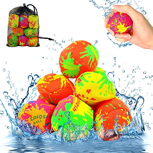 Wasserball,8 Stück Wasserbomben Wiederverwendbare,Wasserbomben Set Splash Bälle,Wasserbomben Bälle,Bälle ein Spiel für Wasserspaß,Splash Ball Wasser Ballon,Wiederverwendbare Wasser Ball Wasserball,8 Stück Wasserbomben Wiederverwendbare,Wasserbomben Set Splash Bälle,Wasserbomben Bälle,Bälle ein Spiel für Wasserspaß,Splash Ball Wasser Ballon,Wiederverwendbare Wasser Ball von Hpbaggy