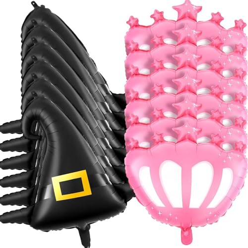 12 Stück böse Ballons, Prinzessin & Hexe Hexe Party Dekorationen Ballons, Aluminiumfolie leicht Geburtstagsballons für Geburtstagsfeier Dekor aufblasen 12 Stück böse Ballons, Prinzessin & Hexe Hexe Party Dekorationen Ballons, Aluminiumfolie leicht Geburtstagsballons für Geburtstagsfeier Dekor aufblasen von Hperu