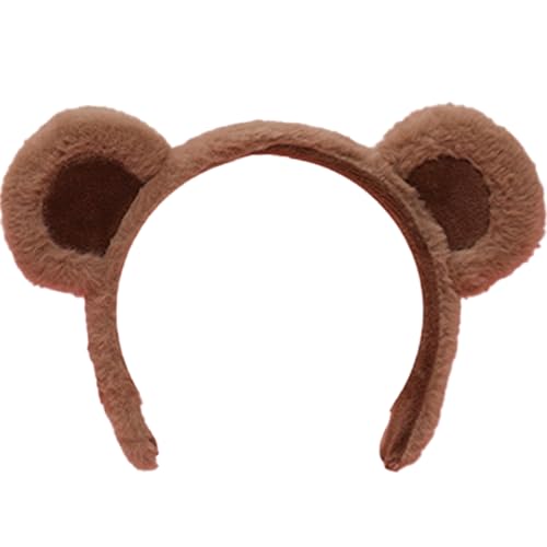 Braunbärenohren Stirnband, niedliche Tiere Stirnband, Plüschbären -Stirnband für Mädchen, flauschige Bärenohren Stirnband Erwachsener Bären Stirnband Ohren Kostüm für Cosplay -Zubehör Braunbärenohren Stirnband, niedliche Tiere Stirnband, Plüschbären -Stirnband für Mädchen, flauschige Bärenohren Stirnband Erwachsener Bären Stirnband Ohren Kostüm für Cosplay -Zubehör von Hperu