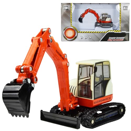 Hperu 1:50 Scale Baggerspielzeug mit 360 掳 rotierenden Wagen, bewegliche Gelenkmetallbaufahrzeug für Kindergeschenke Hperu 1:50 Scale Baggerspielzeug mit 360 掳 rotierenden Wagen, bewegliche Gelenkmetallbaufahrzeug für Kindergeschenke von Hperu