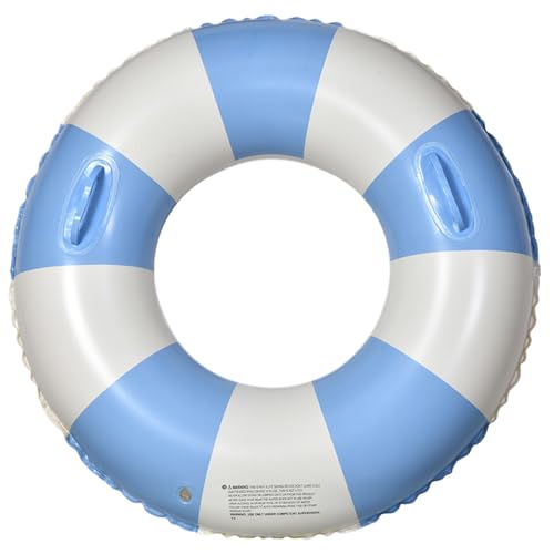 Hperu 29 Zoll Innenrohre für den Pool, großer Schwimmring mit Griffen und Pump Hperu 29 Zoll Innenrohre für den Pool, großer Schwimmring mit Griffen und Pump von Hperu