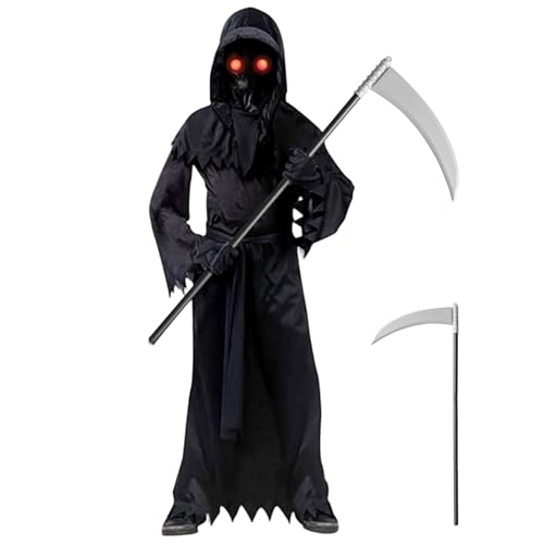 Hperu 39 -Zoll -Sensenmut, leichtes abnehmbares Plastikspielzeug für Halloween -Requisiten und Cosplay -Dress -up von Hperu