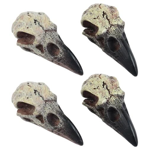 Hperu 4pcs Raven Skull, 2, 36 Zoll Halloween Gothic Schmuck Halskette DIY Harzdekoration Hperu 4pcs Raven Skull, 2, 36 Zoll Halloween Gothic Schmuck Halskette DIY Harzdekoration von Hperu