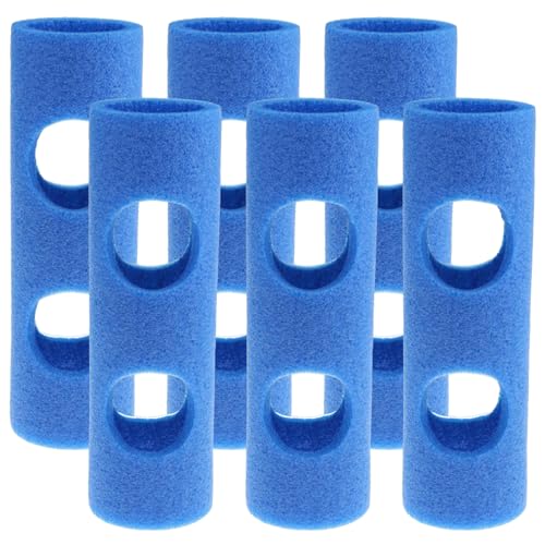 Hperu 6 Pack -Pool -Nudelanschlüsse, 2, 56x11.81 Schwimmnudelgelenke mit 2 Löchern, leichte Trainingshilfen für Kinder und Erwachsene von Hperu