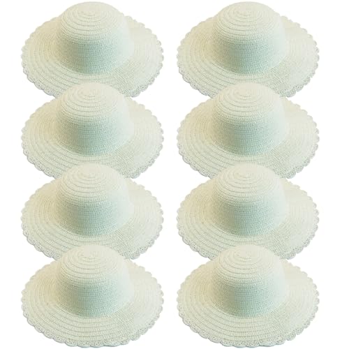 Hperu 8pcs Strohhut Kinder, DIY Hperu 8pcs Strohhut Kinder, DIY von Hperu