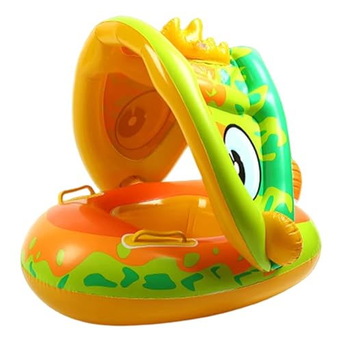 Hperu Baby Float mit Baldachin aufblasbarer Kleinkindpool Float Sitz Griff Lenkrad tragbar für Mädchen Jungen 0-36 Monate Hperu Baby Float mit Baldachin aufblasbarer Kleinkindpool Float Sitz Griff Lenkrad tragbar für Mädchen Jungen 0-36 Monate von Hperu