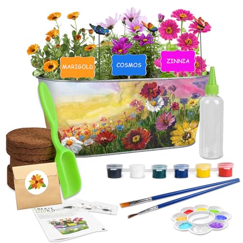 Hperu Kinder Gartenwerkzeuge, Kinder Gartenset, sicheres und Spaß anregen Kreativität Pflanzenblum Wachstum Kleinkind Gartenset Set Geburtstagsspielzeug Geschenke für Mädchen Jungen, Keine Samen Hperu Kinder Gartenwerkzeuge, Kinder Gartenset, sicheres und Spaß anregen Kreativität Pflanzenblum Wachstum Kleinkind Gartenset Set Geburtstagsspielzeug Geschenke für Mädchen Jungen, Keine Samen von Hperu