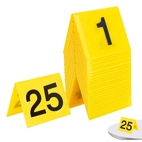 Hperu Tatortkarten-Tatort-Markierungen 25pcs 2.95x3.54 Zoll Foto Beweise Marke Szenenkarte Halloween Dekorationen 1-25 Nummer Hperu Tatortkarten-Tatort-Markierungen 25pcs 2.95x3.54 Zoll Foto Beweise Marke Szenenkarte Halloween Dekorationen 1-25 Nummer von Hperu