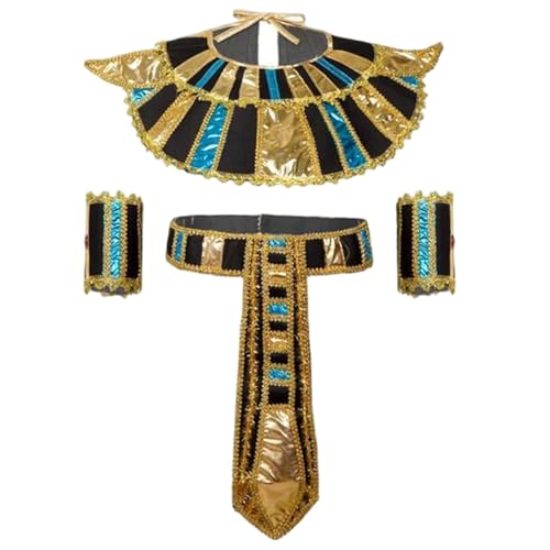 Hperu Verschiedene ägyptische Kostümzubehör, kostenloses weiches Stoff für Cosplay Halloween Hperu Verschiedene ägyptische Kostümzubehör, kostenloses weiches Stoff für Cosplay Halloween von Hperu