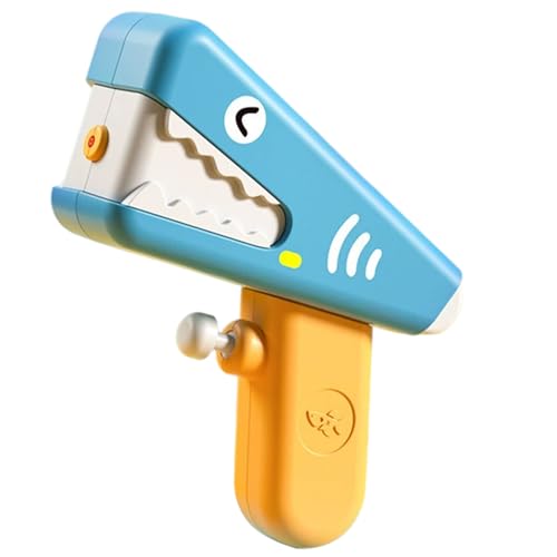 Hperu Wasserpistole für Kinder, Langstrecken-Pressehai-Form-Soaker, Outdoor Pool & Beach Toy für Alter 3+, Sommerpartygeschenk (blau) von Hperu