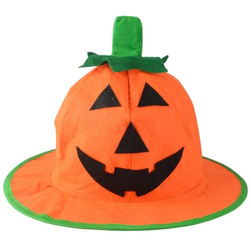 Hrippy Halloween-partyhut, Halloween-kürbishut, Klassischer, Süßer Und Lustiger Partyhut, Festival, Cosplay-kostüm, Zubehör von Hrippy
