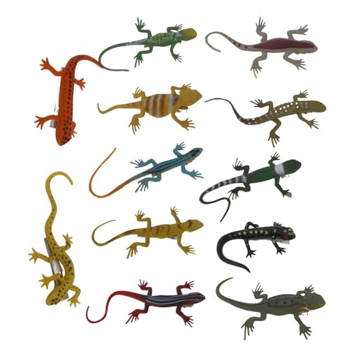 3/12pcs Neuheit Lizards Haarclip High Simulation Haare Barrettes Für Partys Und Halloween Celebration Party Treffen von Hrtyvhin