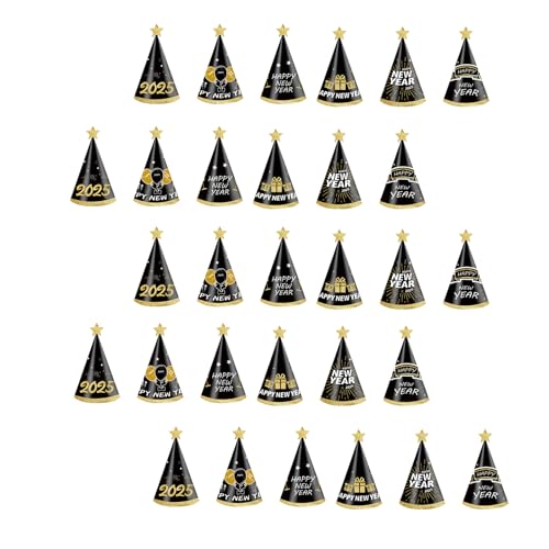 30pcs Silvester 2025 Feierhüten Stylish Festival Headwears Für Kinder Papierfotografie Props Partyzubehör 30pcs Silvester 2025 Feierhüten Stylish Festival Headwears Für Kinder Papierfotografie Props Partyzubehör von Hrtyvhin