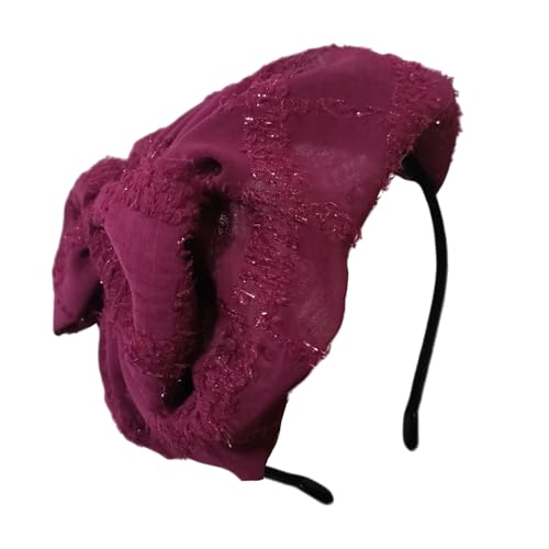 Fascinator Für Frauen Elegante Bögen Stirnband Kostüm Kopfstückhaarzubehör Für Halloween Partys Und Bankette von Hrtyvhin