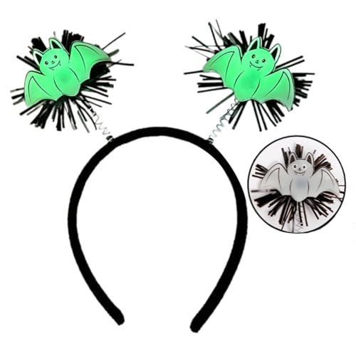 Hrtyvhin Fluoreszenzschädel Bat Kopfbedeckung Kopfbedeckungen Für Nacht Halloween Feierlichkeiten Und Thematische Versammlungen Hrtyvhin Fluoreszenzschädel Bat Kopfbedeckung Kopfbedeckungen Für Nacht Halloween Feierlichkeiten Und Thematische Versammlungen von Hrtyvhin