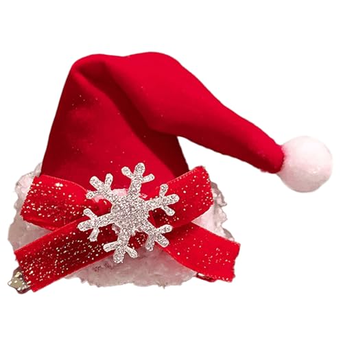 Weihnachten Themen Haarclip 3D Santa Hats/Baum Haar Barrettes Pferdeschwanzhalter Haarnadel Für Formelle Partys Und Schulveranstaltung von Hrtyvhin