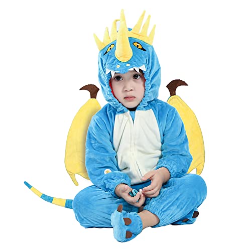 HSCTEK Baby Dragon Costumes Newborn, Kleinkind & Toddler Boys, Deadly Nadder, 3-6 Monate von Hsctek