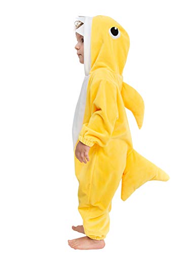 HSCTEK Hai Babykostüme für Neugeborene, Säuglinge & Kleinkinder, Jungen, Mädchen, Gelb, 4T HSCTEK Hai Babykostüme für Neugeborene, Säuglinge & Kleinkinder, Jungen, Mädchen, Gelb, 4T von Hsctek