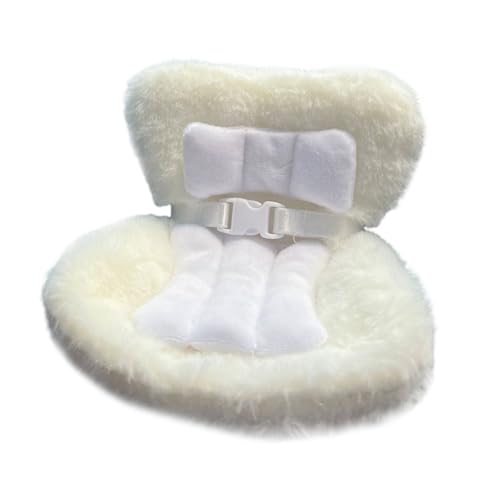 Auto-Sicherheitssitz für Puppen, dekorativer Sofasitz mit weichem pelzigem Kissen und Kopfstütze für Auto-Lüftungsschlitze, Dekoration, zur Präsentation von Plüschpuppen-Spielzeug-Ornamenten, Zubehör Auto-Sicherheitssitz für Puppen, dekorativer Sofasitz mit weichem pelzigem Kissen und Kopfstütze für Auto-Lüftungsschlitze, Dekoration, zur Präsentation von Plüschpuppen-Spielzeug-Ornamenten, Zubehör von HshDUti