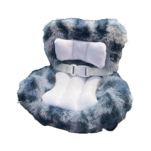 Auto-Sicherheitssitz für Puppen, dekorativer Sofasitz mit weichem pelzigem Kissen und Kopfstütze für Auto-Lüftungsschlitze, Dekoration zum Präsentieren von Plüschpuppen-Spielzeug-Ornamenten, Zubehör Auto-Sicherheitssitz für Puppen, dekorativer Sofasitz mit weichem pelzigem Kissen und Kopfstütze für Auto-Lüftungsschlitze, Dekoration zum Präsentieren von Plüschpuppen-Spielzeug-Ornamenten, Zubehör von HshDUti
