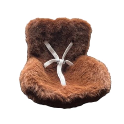 Auto-Sicherheitssitz für Puppen, dekorativer Sofasitz mit weichem pelzigem Kissen und Kopfstütze für Auto-Lüftungsschlitze, Dekoration zum Präsentieren von Plüschpuppen-Spielzeug-Ornamenten, Zubehör Auto-Sicherheitssitz für Puppen, dekorativer Sofasitz mit weichem pelzigem Kissen und Kopfstütze für Auto-Lüftungsschlitze, Dekoration zum Präsentieren von Plüschpuppen-Spielzeug-Ornamenten, Zubehör von HshDUti
