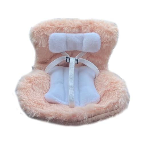 Auto-Sicherheitssitz für Puppen, dekorativer Sofasitz mit weichem pelzigem Kissen und Kopfstütze für Auto-Lüftungsschlitze, Dekoration zum Präsentieren von Plüschpuppen-Spielzeug-Ornamenten, Zubehör Auto-Sicherheitssitz für Puppen, dekorativer Sofasitz mit weichem pelzigem Kissen und Kopfstütze für Auto-Lüftungsschlitze, Dekoration zum Präsentieren von Plüschpuppen-Spielzeug-Ornamenten, Zubehör von HshDUti