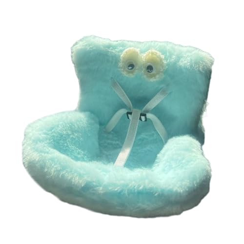 Auto-Sicherheitssitz für Puppen, dekorativer Sofasitz mit weichem pelzigem Kissen und Kopfstütze für Auto-Lüftungsschlitze, Dekoration zum Präsentieren von Plüschpuppen-Spielzeug-Ornamenten, Zubehör Auto-Sicherheitssitz für Puppen, dekorativer Sofasitz mit weichem pelzigem Kissen und Kopfstütze für Auto-Lüftungsschlitze, Dekoration zum Präsentieren von Plüschpuppen-Spielzeug-Ornamenten, Zubehör von HshDUti