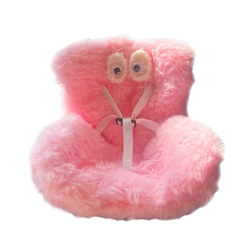 Auto-Sicherheitssitz für Puppen, dekorativer Sofasitz mit weichem pelzigem Kissen und Kopfstütze für Auto-Lüftungsschlitze, Dekoration zum Präsentieren von Plüschpuppen-Spielzeug-Ornamenten, Zubehör Auto-Sicherheitssitz für Puppen, dekorativer Sofasitz mit weichem pelzigem Kissen und Kopfstütze für Auto-Lüftungsschlitze, Dekoration zum Präsentieren von Plüschpuppen-Spielzeug-Ornamenten, Zubehör von HshDUti