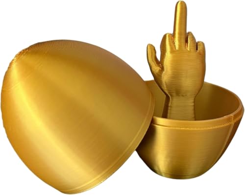 HshDUti Osterei Mittelfinger Lustiges Mittelfinger-Ei 3D gedruckt Lustiges Ostergeschenk Überraschung Einzigartige Scherzüberraschung für Frauen Männer Unhöflich Offensiv Ei Knebel Geschenk HshDUti Osterei Mittelfinger Lustiges Mittelfinger-Ei 3D gedruckt Lustiges Ostergeschenk Überraschung Einzigartige Scherzüberraschung für Frauen Männer Unhöflich Offensiv Ei Knebel Geschenk von HshDUti