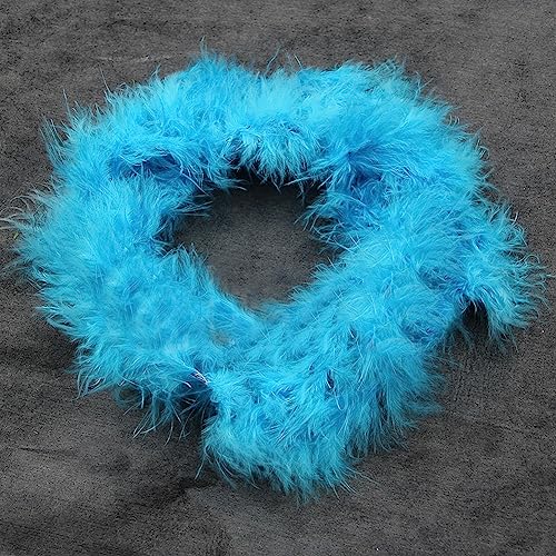Marabu-Federboa-Kostüm für Partys, Festivals, Stolz, Junggesellinnenabschied, Halloween, Weihnachten, Basteln, 2 m, Blau Marabu-Federboa-Kostüm für Partys, Festivals, Stolz, Junggesellinnenabschied, Halloween, Weihnachten, Basteln, 2 m, Blau von HshDUti